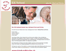 Tablet Screenshot of kik-verband.ch